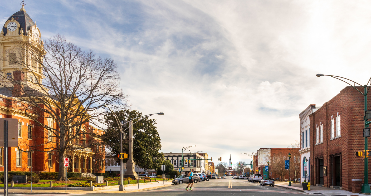 Panoramic Image of Monroe, NC